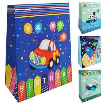 Пакет подар. 26х32х10см CARTOON TRAINS