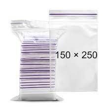 Пакет ZIP-LOCK 15х25 (100шт.) міцні