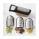 Н-р терок Soft Touch Container Grater Set з 4шт. з контейнером