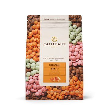 Шоколад помаранчевий зі смаком апельсина Callebaut (БЕЛЬГІЯ) ваг.