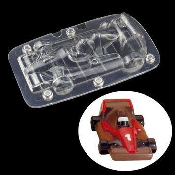 Форма полікарбонатна 3D МАШИНА ГОНОЧНА 15,5х28см
