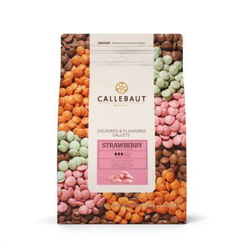 Шоколад рожевий зі смаком полуниці Callebaut (БЕЛЬГІЯ) ваг.