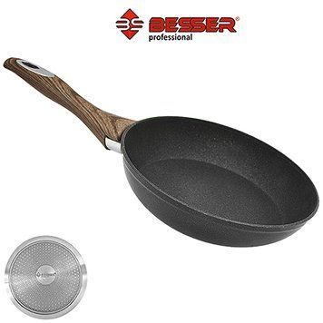 Сковорідка WOODEN інд. дно Д26см
