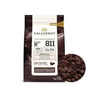 Шоколад темний "Callebaut 811" 54,5% какао (БЕЛЬГІЯ) ваг.
