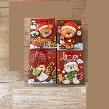Пакет подар. 18х23,5х8см CHRISTMAS ANIMAL