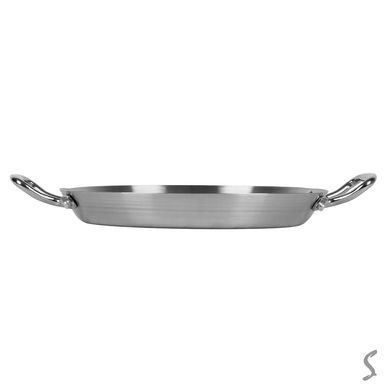Пательня з двома ручками для пригот. і подачі STEEL Д22см 41170-22