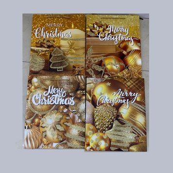 Пакет подар. 31х44х12см MERRY CHRISTMAS