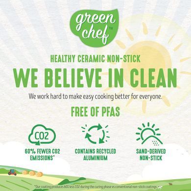 Cковорідка для млинців алюм+керам Green Chef Д24см