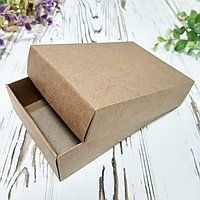 Коробка д. цукерок 130х90х35 КРАФТ з кришкою