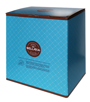 Шоколад білий 33% кубиками Bellaria ваг.