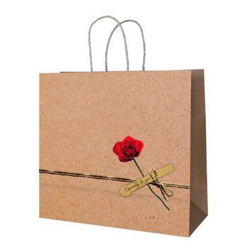 Крафт-пакет з круч. ручками 30х27х12см ESPECIALLY FOR YOU