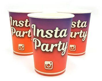 Стакани папер. до ДН 10шт. INSTA PARTY