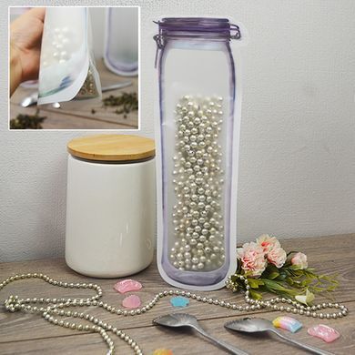 Пакет д. зберігання продуктів ZIP JAR 10,7х31,5см 1шт.