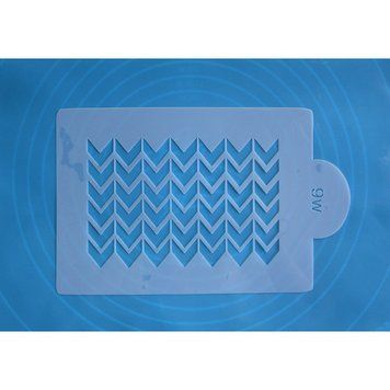 Трафарет ЗИГЗАГ 21х15,5см 9W ZC-5