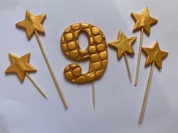 Конд. прикраса ЦИФРА ПРЕМІУМ "9"
