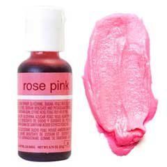 Гелевий барвник Chefmaster РОЖЕВИЙ ROSE PINK 20г