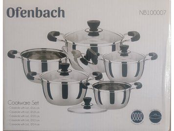 Каструля з кришкою Ofenbach 22см