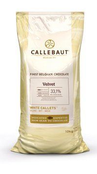 Шоколад білий "Callebaut Velvet" 33,1% какао (БЕЛЬГІЯ) 10кг