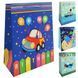 Пакет подар. CARTOON TRAINS 18х23х8см