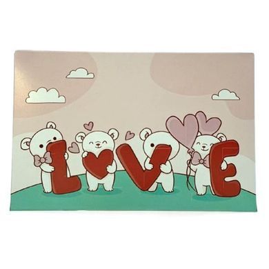 Коробка д. еклерів/зефіру 225х150х60 LOVE