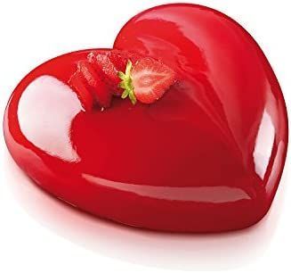 Форма силікон. д. євродесертів AMORE (серце) 18х18х6см G030