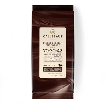 Шоколад темний "Callebaut 70-30-42" 70,3% какао (БЕЛЬГІЯ) 10кг