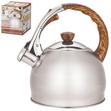 Чайник метал. SS 2,0л одинарне дно МН-3532