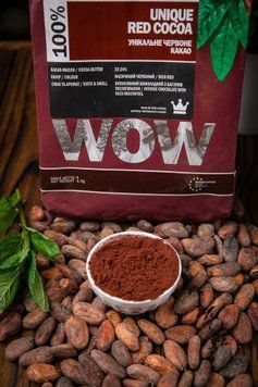 Какао-порошок 22-24% "Unique Red" WOW CACAO 100% ваг.