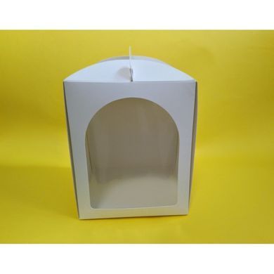Коробка д. Паски 170х170х210 БІЛА з вікном