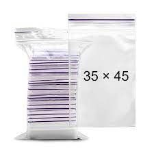 Пакет ZIP-LOCK 3,5х4,5 (100шт.) міцний