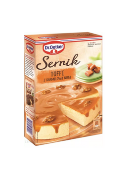 Dr. OETKER Сирник зі смаком ТОФФІ 390г