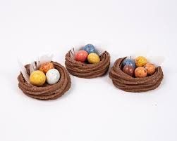 Конд. прикраса Н-Р ГНІЗДЕЧКО ПАСХАЛЬНЕ коричневе
