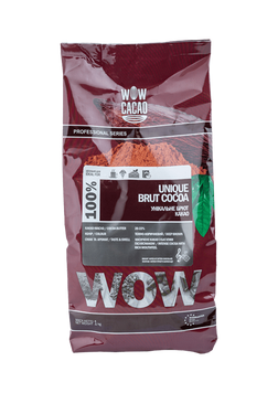 Какао-порошок 20-22% "Unique Brut" WOW CACAO 100% ваг.