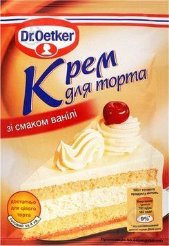 Dr. OETKER Ванільний крем 40г