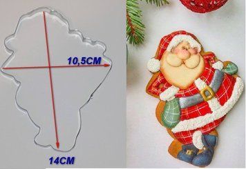 Вирубка САНТА 14х10,5см