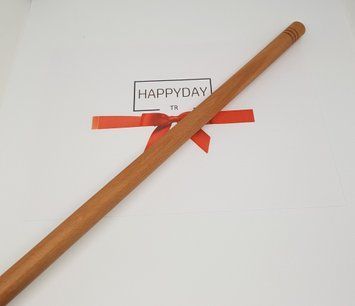 Тачівка дерев'яна L90см без ручок (тонка d2,5см)