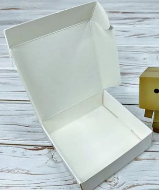 Коробка д. пряників 100х100х30 закрита БІЛА